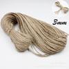 Directo de fábrica cuerda de cáñamo decorativa natural redonda cuerda trenzada julike cuerda de atar 1mm-10mm especificaciones completas