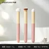 Pincel Corretivo Cabeça de Cogumelo Pãozinho Pequeno Corretivo Conjunto de Três Peças Esponja Uso Duplo Seco e Úmido Multifuncional Pincel Corretivo Sem Marcas Pincel de Lábios