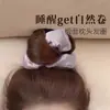 Cuerda para el pelo tipo Kitsch de alta gama para mujer, Goma para el pelo de algodón que no daña el pelo, Cuerda para el pelo tipo diadema extragrande