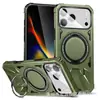 Funda para iPhone 17 para Exteriores Anti-Caídas Aplicable Transfronteriza, Cubierta Protectora Anti-Caídas Magnética para Coche Apple 16