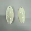 Retro Imitación Madera Acrílico Hoja Largo Irregular Sensación de Alta Gama Colgante Accesorios Adornos Cadena de Suéter Verano Invierno Colgante