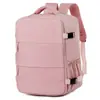 Mochila de Novo Estilo para Homens, Grande Capacidade, Bolsa de Computador de Negócios de Camada Dupla, Mochila de Viagem ao Ar Livre, Mochila Feminina com Logo Impresso