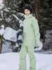 Chaqueta de Esquí Supreme 2026 para Mujer, Impermeable 3L Acolchada Profesional para Snowboard, Ajuste Holgado Estilo Americano Abrigo de Hombre, Equipo Resistente al Frío