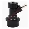 Conector de barril para entrada y salida de barril de cerveza conector para elaboración casera Keg conector rápido blanco y negro BALL LOCK