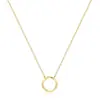 Collar Colgante de Moneda Europea y Americana de Amazon Cadena de Moda Abierta en Capas Tendencia Joyería de Cadena Regalo para Mujeres