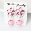 Nuevo Clip para Oreja de Dibujos Animados Indoloro Aretes Falsos de Botón para la Oreja Coloridos Colgantes con Cuentas Aretes con Borlas Aretes Decorativos para Niñas Precio por Par