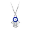 Traje de collar turco transfronterizo Ojo del Diablo Vidrio colgante de ojo azul Joyería Elemento de joyería Joyería