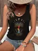 Camiseta Regata Estampada Multiestilo Novo Estilo Transfronteiriça Europeia e Americana, Camiseta Casual Confortável Mais Vendida da Amazon