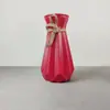 Vaso de Flores de Plástico Cerámico Imitación Estilo Nórdico Hidropónico al por Mayor Adornos Decorativos Creativos Estilo Ins para Interiores