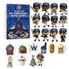 Sitio web independiente transfronterizo: Athletics de Oakland 125 Aniversario Navidad caja sorpresa decoración de árbol de Navidad colgante acrílico