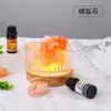 Cristal Natural Pedra Original Luminária Noturna Pedra de Incenso de Expansão Pedra de Aromaterapia Tigela de Desmagnetização Ornamentos de Iluminação Decoração de Casa Artesanato Atacado