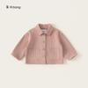 Ropa Infantil Youbao 2026 Colección Otoño Nueva Camiseta Infantil con Solapa Ropa de Pana para Niñas Chaqueta Sencilla para Niñas