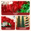 Decoración Plegable para Árbol de Navidad Transfronteriza Adorno de Piso de Alto Nivel para Sala de Estar en Casa Arreglo de Escena Atmosférica