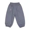 Neza [Camino de Estrella de Ruta] Pantalones Anti-Mosquitos para Niños y Niñas Estilo Delgado de Verano Pantalones Casuales para Niños Pantalones Rayados Clase A