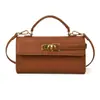 Bolso tipo Baguette Simple Casual Portátil Estilo Coreano para Mujer Otoño 2025 Nuevo Bolso de Hombro Cruzado Retro de Alta Calidad