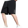 Pantalones Cortos Deportivos de Seda de Hielo Finos de Verano para Hombre, Holgados, de Secado Rápido, Pantalones Exteriores de Playa, Pantalones de Baloncesto de 5 Puntos para Hombre de Verano