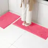 Tapetes de Chão Absorventes de Chenille para Casa, Tapetes de Cozinha, Capachos de Porta de Banheiro, Tapetes Antiderrapantes para Banheiro, Carpete Resistente a Manchas para Banheiro