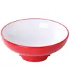 Bol de fideos de melamina nórdico comercial imitación porcelana restaurante de celebridades de internet restaurante de fideos vajilla especial bol picante caliente bol grande bol para sopa engrosado