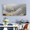 Colgante de pared para influencers decoración horizontal de lujo ligero pintura de porcelana de cristal reloj sala de estar reloj moderno reloj de pared para el hogar pintura decorativa hogar