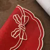 Tapetes de Mesa Bordados Atacado Transfronteiriço, Tapetes Resistentes ao Calor, à Prova de Óleo, Impermeáveis, Resistentes a Manchas, Tecido de Alta Qualidade Bordado Tapetes de Mesa de Jantar Ins