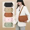 Bolso Bandolera Fresco y Elegante Personalizado 2025 Nuevo Bolso de Hombro Casual de Gran Capacidad Bolso Cuadrado Pequeño Versátil de Color Sólido para Mujer