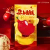 2026 Año del Caballo Muñeco de la Suerte de Año Nuevo Sobre Rojo Lindo Dibujo Animado Paquete Rojo Infantil Regalo Festivo de Año Nuevo
