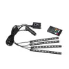 Venda Direta de Fábrica 36 LEDs Luz Ambiente para o Chão do Carro Modificação de Interior de Carro Luz Ambiente para Carro Luz Ambiente Controlada por Som para o Chão do Carro LED