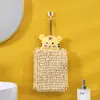 Pelota de Mano de Chenilla con Significado de Fruta Creativa Toalla de Mano Colgante de Cocina Creativa Toalla de Mano Absorbente de Secado Rápido