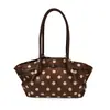 Estilo Coreano Temperamento Nicho Comute Bolsa de Axila Feminina 2026 Nova Bolinhas Moda Super Quente Bolsa de Ombro Único Temperamento Popular
