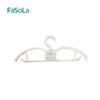 Percha Fasola Protección de Ropa para el Hogar Anti-Abolladura Sin Costuras Antideslizante Ahorro de Espacio en el Armario Percha Especial de Cuello Corto