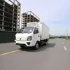 Caminhão refrigerado 100% elétrico, unidade de refrigeração silenciosa e econômica, entrega urbana para alimentos e vacinas, conservação de curta distância, isolamento da cadeia de frio de nova energia