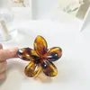Presilha de Cabelo Gradiente Pérola Plumeria Transfronteiriça Europeia e Americana Presilha de Flor Presilha Lateral Presilha para Meio Preso Parte de Trás da Cabeça Presilha de Tubarão
