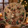 Nuevo producto transfronterizo 5D Pintura de diamantes 5D Colgante acrílico Decoración de ambiente navideño Fábrica directa