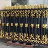 Nueva Valla de Aleación de Aluminio Estilo Chino Casa Patio Valla Exterior Balcón Comunitario Arte de Aluminio Valla Elegante Valla de Jardín