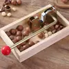 Herramienta Rompenueces para Nueces y Macadamias, Abridor de Cáscaras, Pinza para Frutos Secos Crudos Frescos