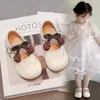 Nuevos Zapatos de Cuero para Niños Primavera 2026, Zapatos de Princesa para Niñas, Zapatos de Bebé de Moda, Estilo Coreano Versátiles Antideslizantes para Caminar