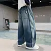 Pantalones para Niños Otoño Nuevo Estilo 2026 Niño Casual Sueltos Niño Grande Primavera Otoño Estilo Vaqueros de Pierna Recta de Otoño para Niños