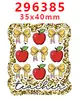 Accesorios Acrílicos de Dibujos Animados con Purpurina Transfronterizos Accesorios de Joyería DIY de Resina Parche Pasador Pasador Gt-J-294577