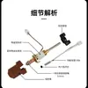 Kit de Hotend Creality Ender 3 V3 Plus K1C Boquilla y Manguera Integrados Accesorios para Cabezal de Impresión 3D