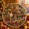 Atrapasoles de Arte Diamante Navideño Pintura Estilo Diamante Acrílico Navideño F