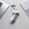 Calcetines de Yoga Personalizados para Mujer, Calcetines de Media Caña Otoño e Invierno, Calcetines Deportivos Antideslizantes Profesionales para Fitness Pilates para Mujer, Calcetines para el Suelo Zhuji