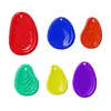 Juguetes para Mover Nuevos Transfronterizos Niños Piedra Sensorial para Niños Descompresión 6 Piezas Silicona Textura Suave Juguete de Piedra para la Ansiedad