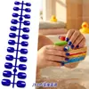Decoraciones de Uñas Artísticas Portátiles de Color Sólido y Tallas Variadas para Niños Transfronterizas, Decoraciones de Uñas Postizas, Regalos de Vacaciones para Niños