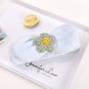 Diadema coreana con lazo de dibujos animados de oso de estrella de cinco puntas, venta al por mayor, banda para el cabello deportiva para mujer, banda para el cabello de felpa linda
