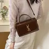Bolsos para Mujer 2026 Primavera Nuevo Estilo Bolso de Hombro Cruzado de Gama Alta Gran Capacidad Bolso Cuadrado Pequeño Texturizado Bolso para Teléfono Móvil de Viaje