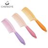 Pente Desenho Folha de Bordo Silicone Casa Simples Menina Estudante Pente Cabelo Cacheado Pente Massagem Cabelo Fábrica Atacado