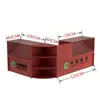 Gabinete de Cigarrillos para Supermercado, Integrado con Caja Registradora, Vitrina, Contador de Cigarrillos Combinable Libremente, Gabinete de Vidrio para Tabaco para Tienda de Conveniencia