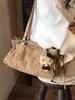 Bolso de gamuza para mujer, nuevo modelo de otoño 2026, bolso tote vintage de alta calidad para el día a día, bolso de hombro de gran capacidad