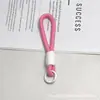 Cordão de Chaveiro de Pelúcia Grosso, Cordão Dopamina Feito à Mão para Celular, Acessório de Zíper de Bolsa Duas Cores