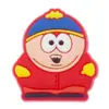 Série South Park desenho animado fofo sapatos de buraco flor de sapato fivela de sapato acessórios PVC borracha macia fivela decorativa DIY